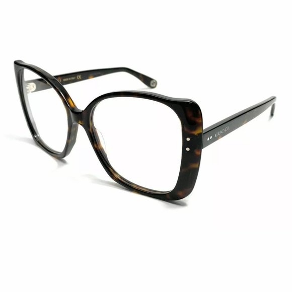 Gucci Women's Havana Eyeglasses - Picture 1 of 4